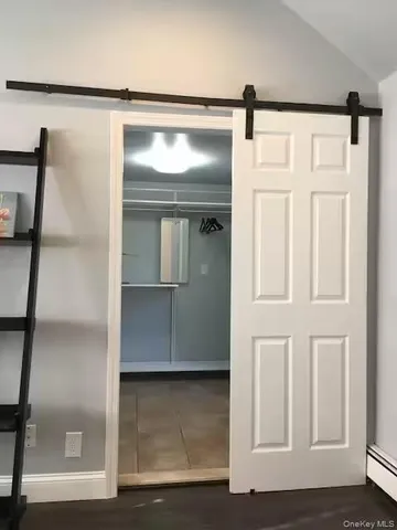 a view of front door