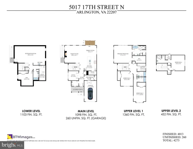 $1,849,000 | 5017 17th Street North, Arlington, VA 22207