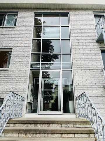 a view of a balcony