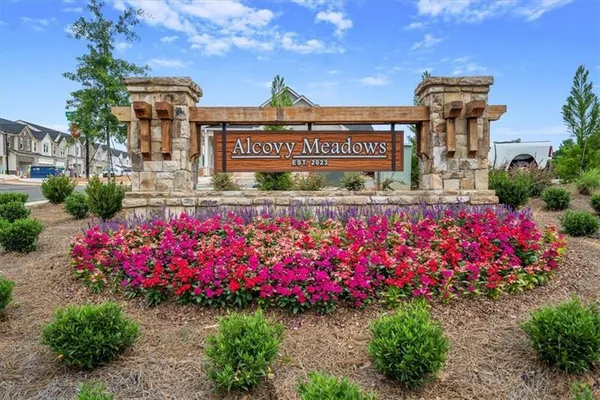 a sign on the side of a building