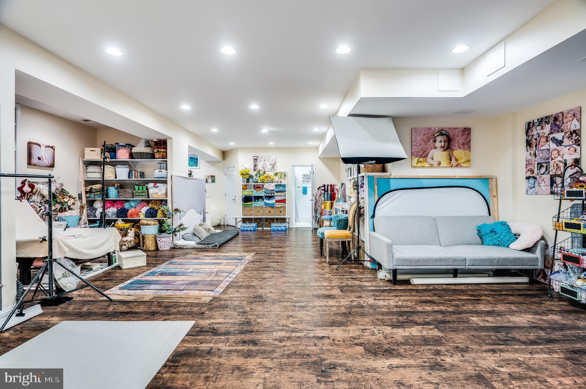 1500 Grace Church Road Silver Spring, MD 20910 - Photo 38 of 44 Recently finished basement with high ceilings