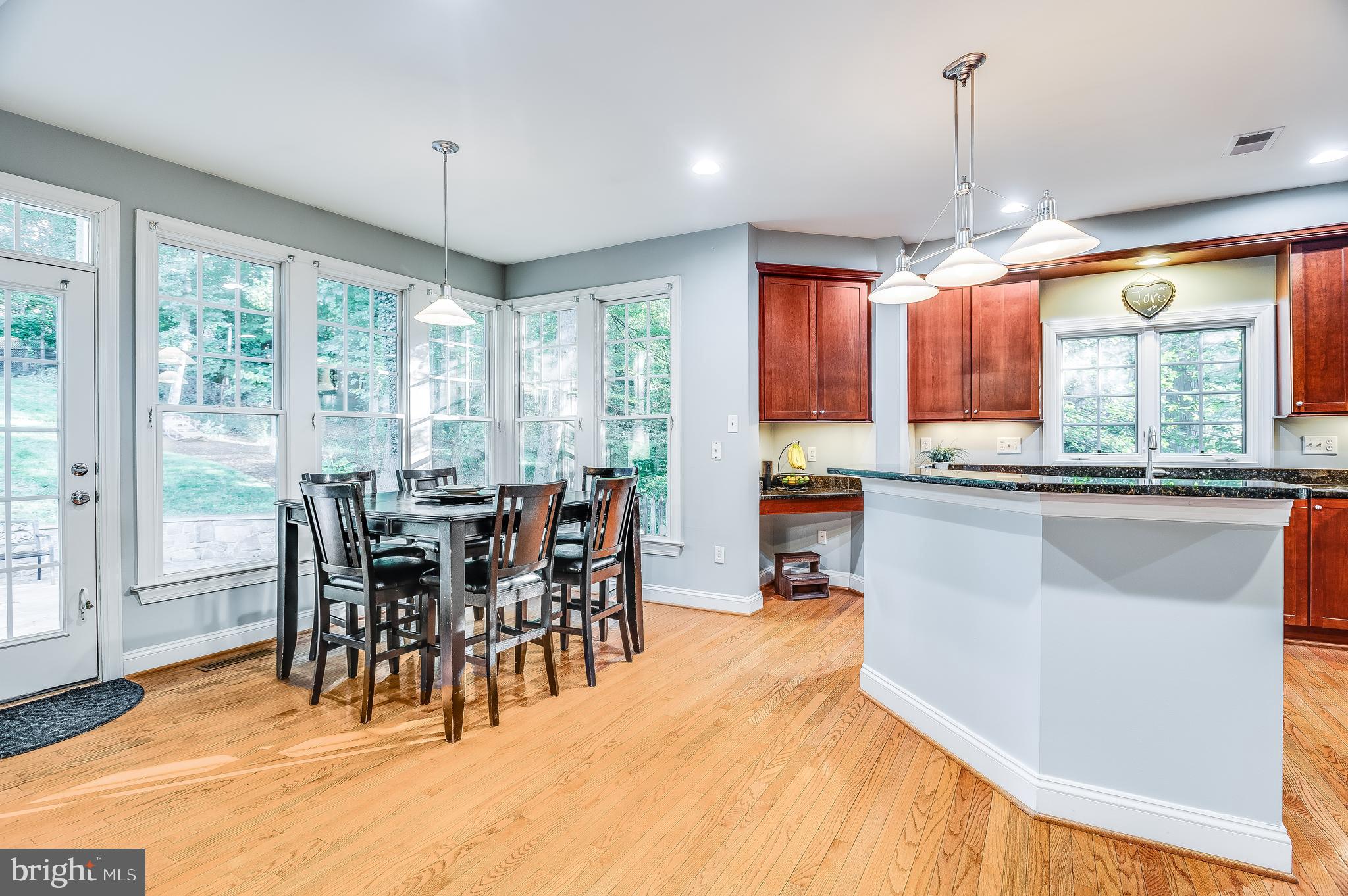 1500 Grace Church Road Silver Spring, MD 20910 - Photo 9 of 44 Breakfast area over looking the flagstone patio!