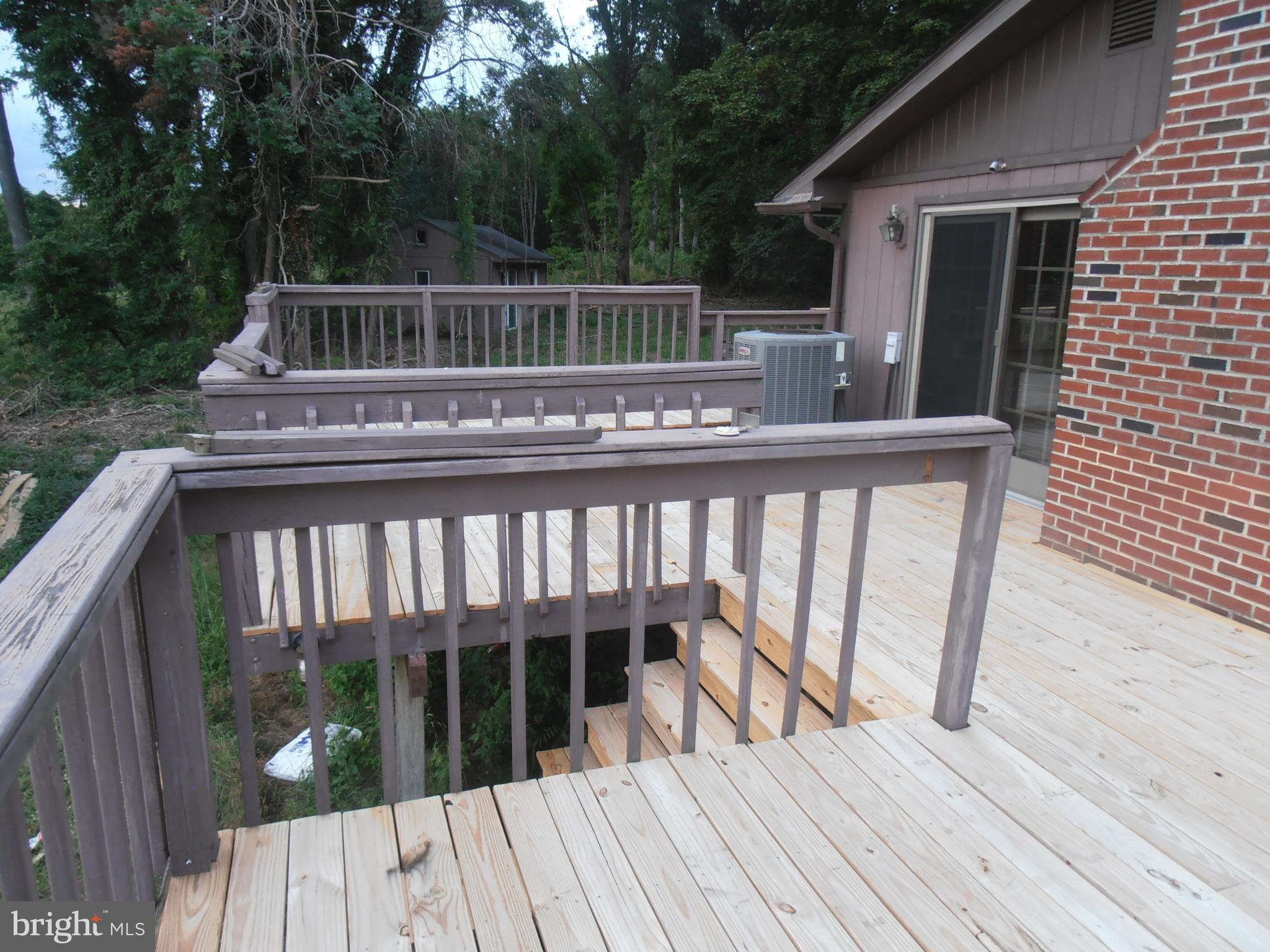 136 Hickstown Road Sicklerville, NJ 08081 - Photo 11 of 34 stairs off left side deck, all new planking.