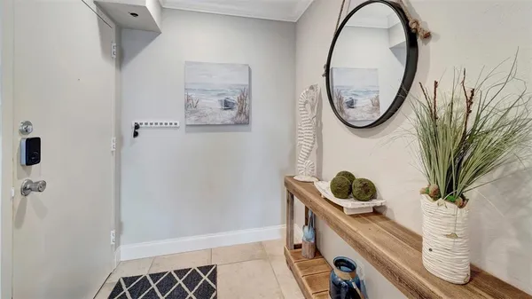 a bathroom with a sink a mirror and a shower