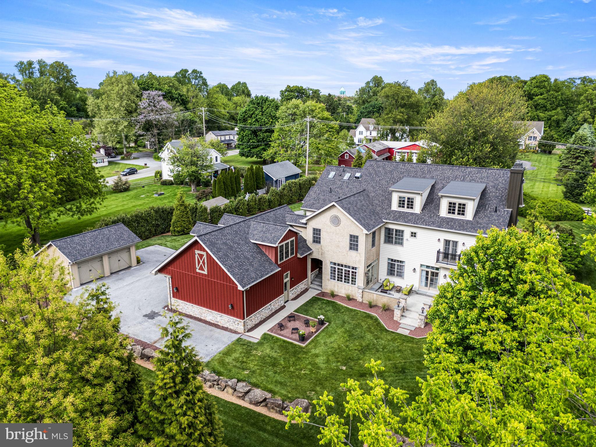 1548 Morstein Road Malvern, PA 19355 - Photo 11 of 80 an aerial view of a house with a garden