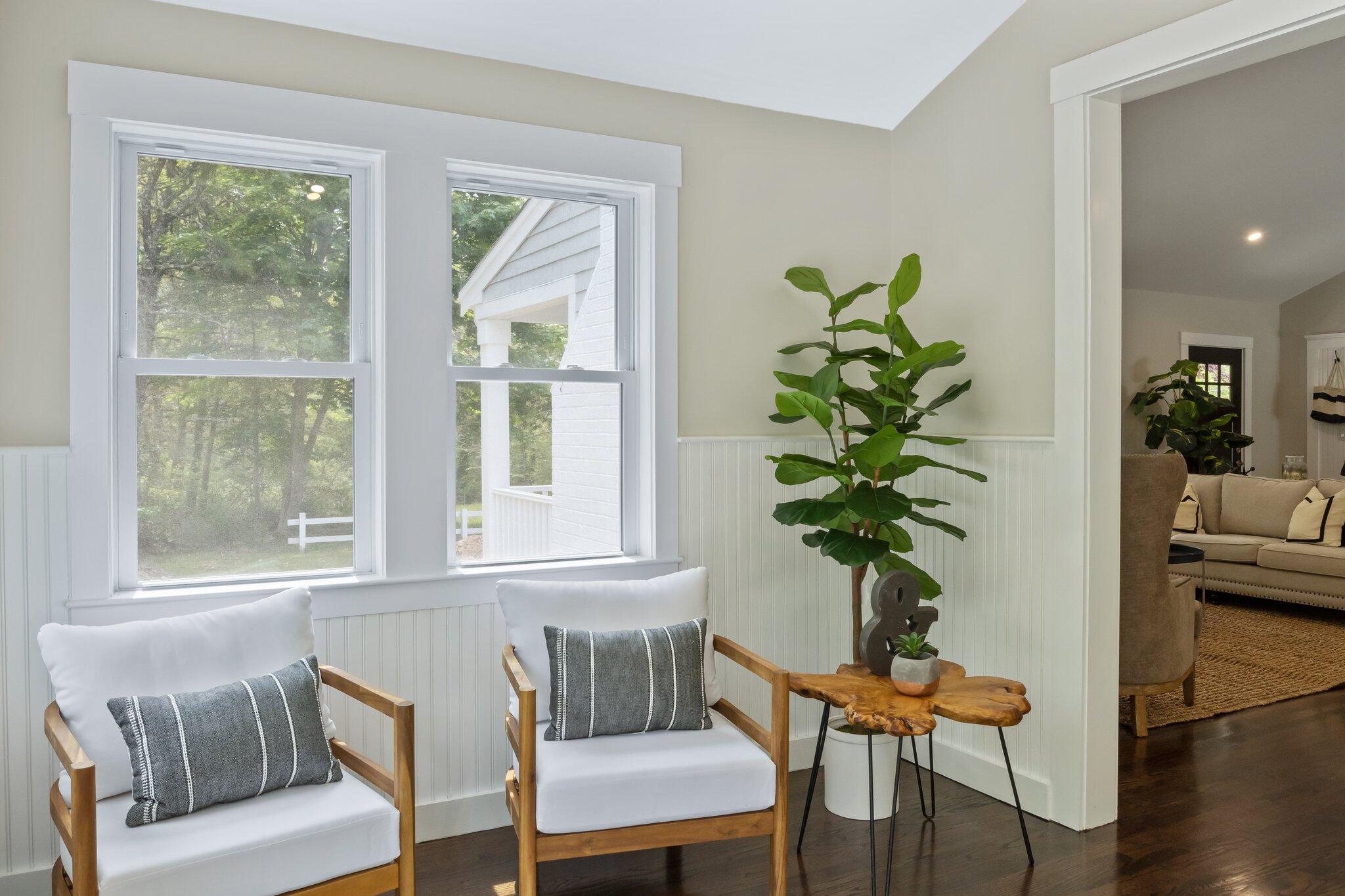169 Old Post Road Centerville, MA 02632 - Photo 23 of 53 a living room with furniture and a potted plant