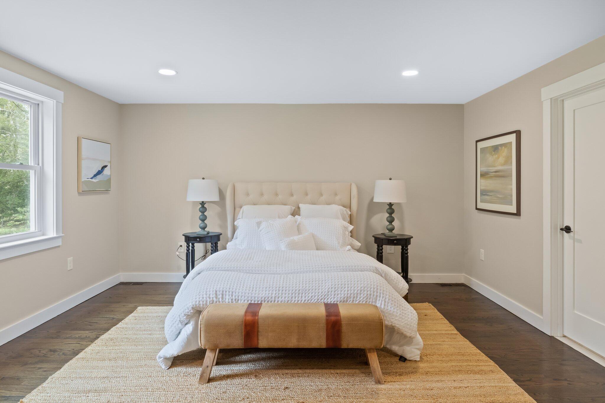 169 Old Post Road Centerville, MA 02632 - Photo 29 of 53 a bed room with a bed and a night stand