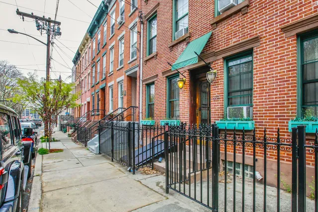 a view of a building with a window