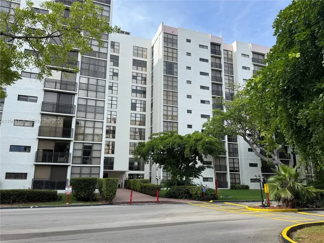 front view of a building with a street