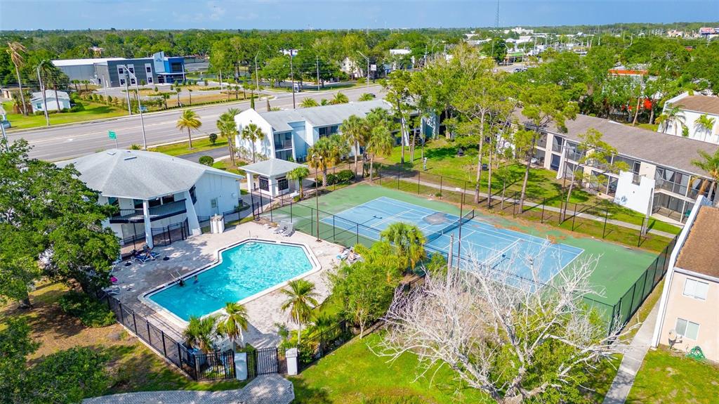 13300 Walsingham Road, Unit 56 Largo, FL 33774 - Photo 5 of 35 an aerial view of a house with a ocean view