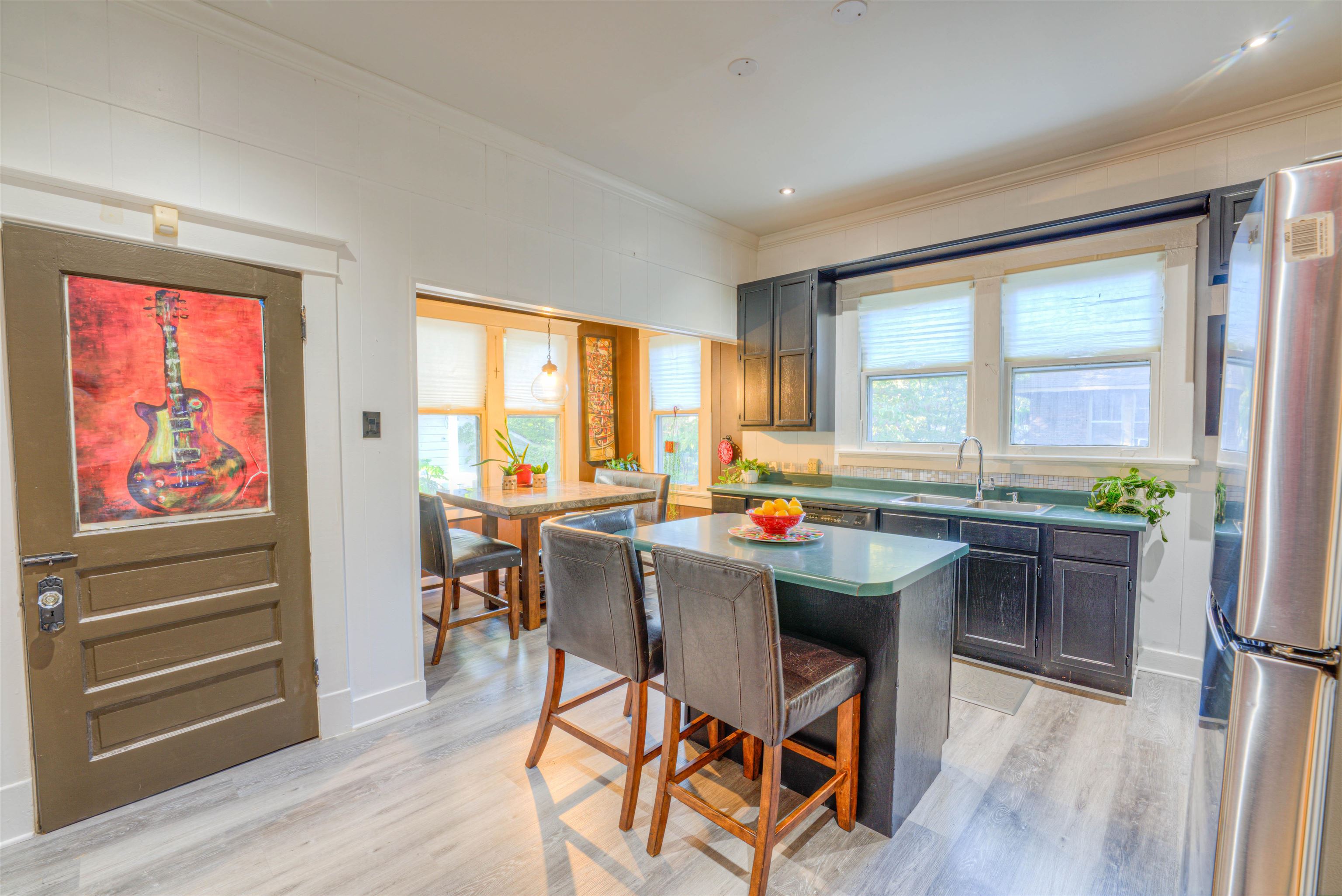 511 Ellsworth Street Memphis, TN 38111 - Photo 10 of 29 a view of kitchen with stainless steel appliances granite countertop window and wooden floor