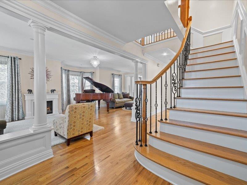 283 Harrison Avenue Harrison, NY 10528 - Photo 2 of 27 a view of entryway livingroom and hall with wooden floor