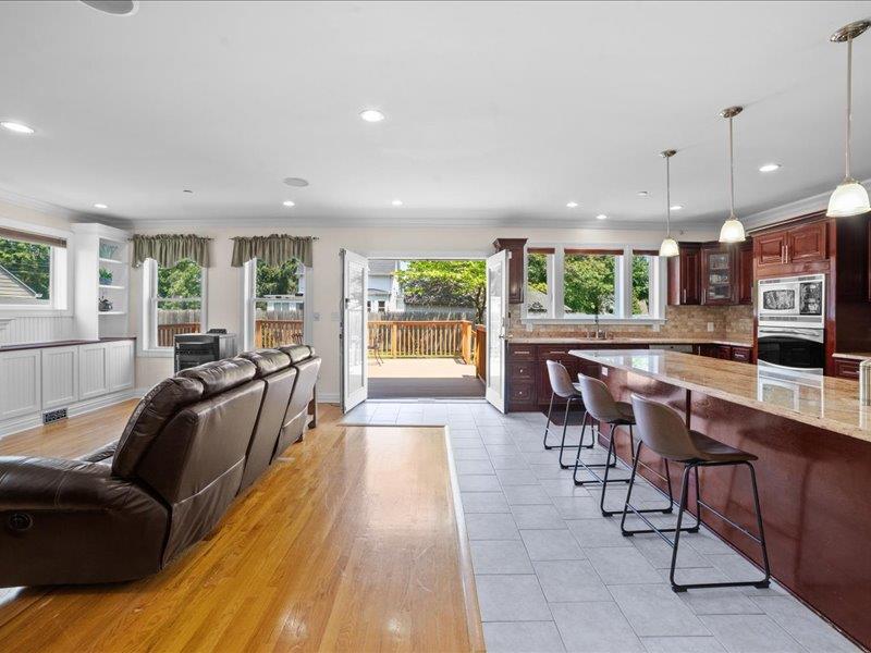 283 Harrison Avenue Harrison, NY 10528 - Photo 8 of 27 a view of a dining room with furniture window and outside view