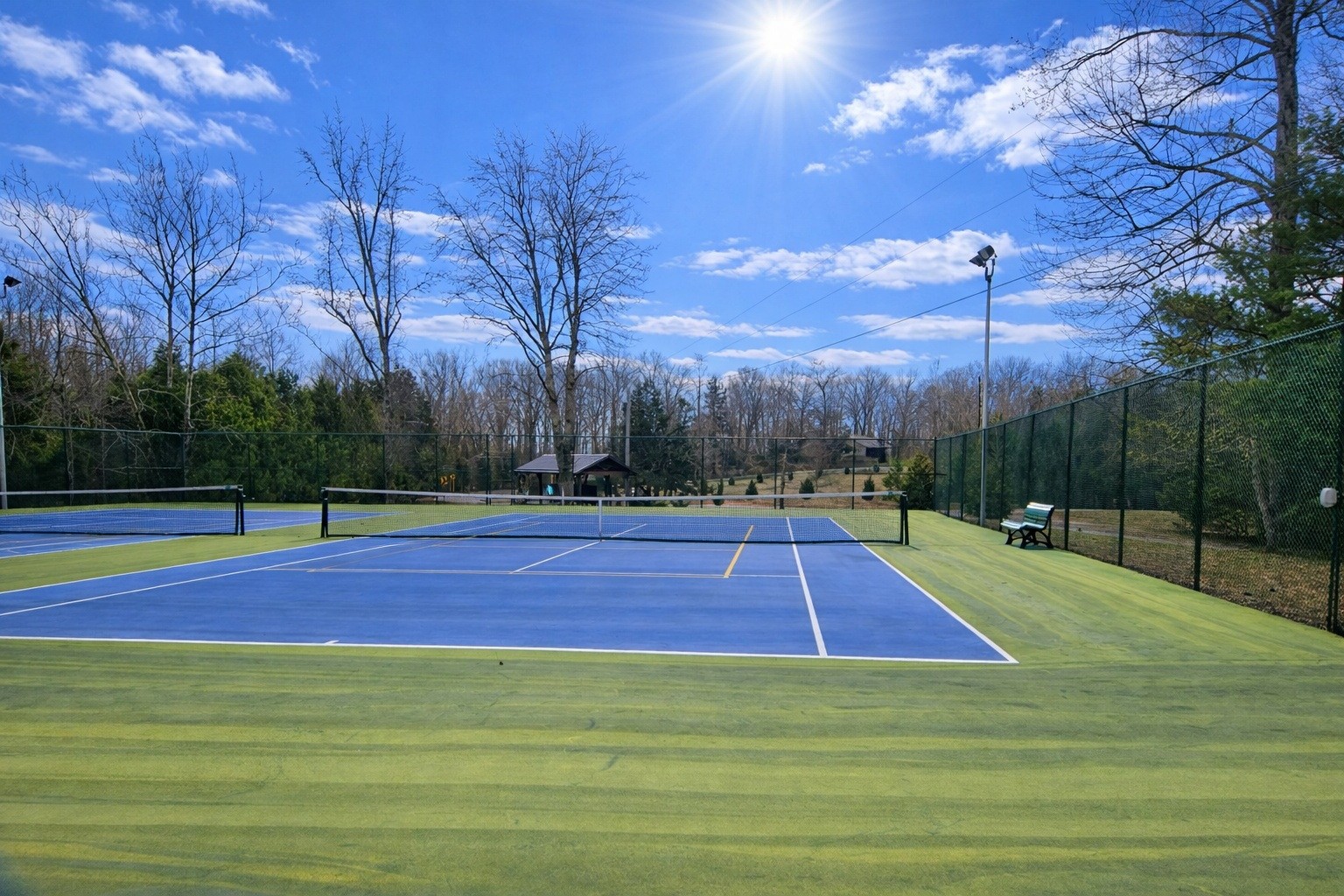 1377 4 Seasons Road Smithville, TN 37166 - Photo 15 of 16 a view of an outdoor space and tennis court