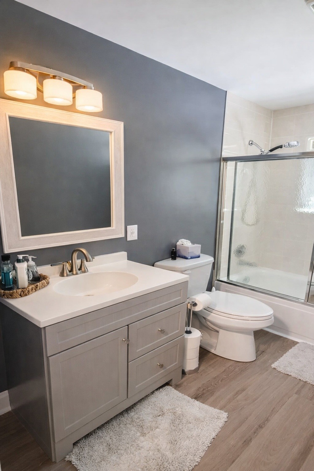 1377 4 Seasons Road Smithville, TN 37166 - Photo 6 of 16 a bathroom with a toilet a sink and a mirror