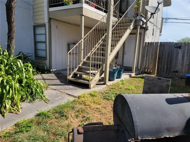 a view of outdoor space and deck