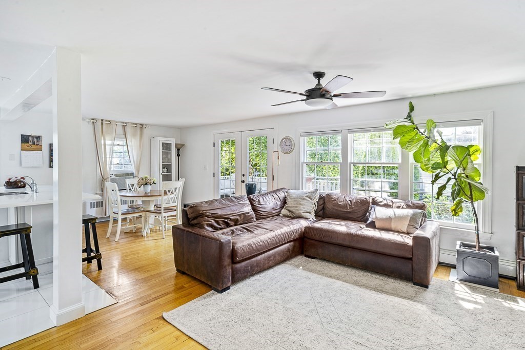28 Longmeadow Road Arlington, MA 02474 - Photo 5 of 25 a living room with furniture and a large window