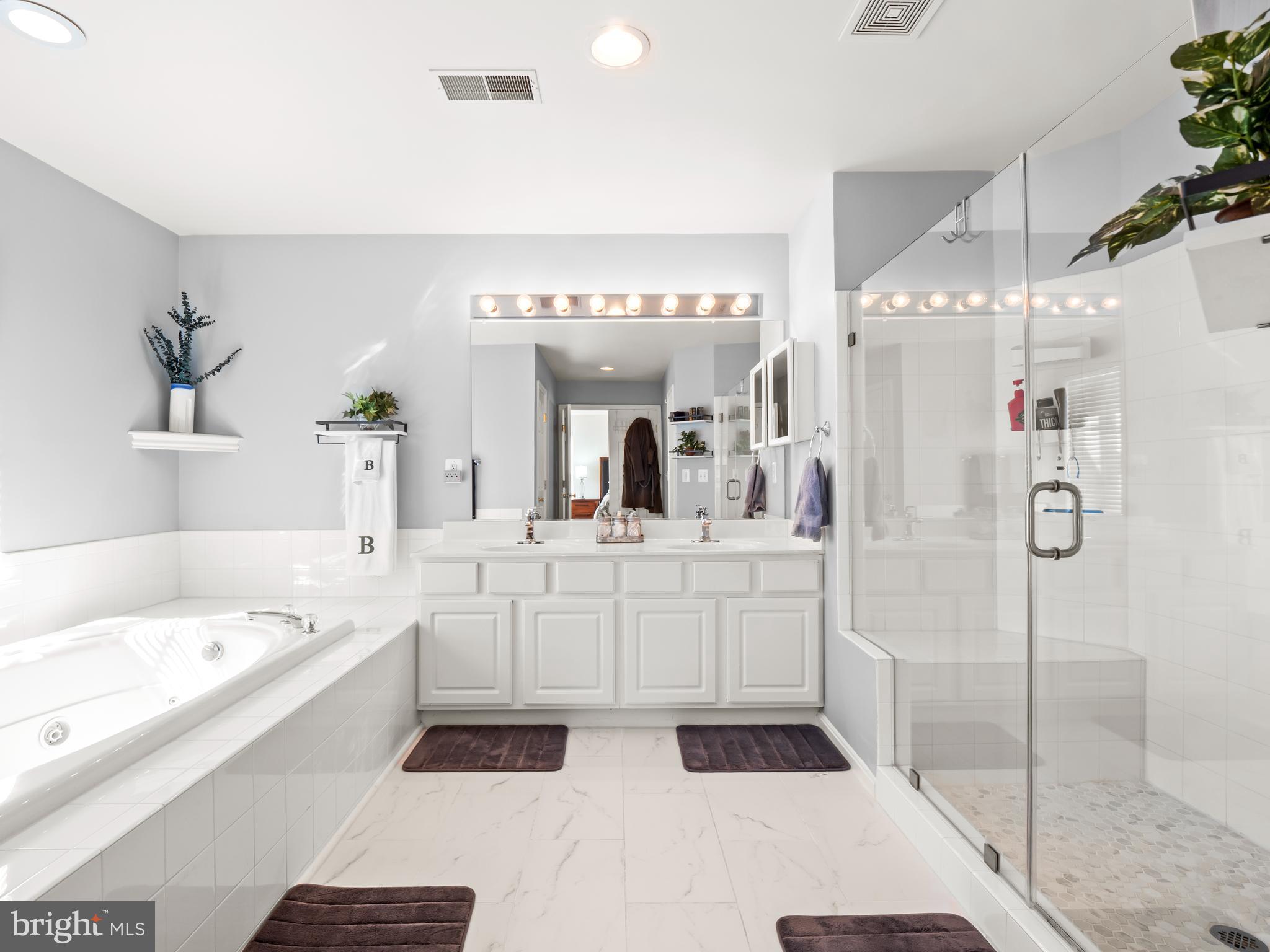 7236 Lyndam Hill Circle Lorton, VA 22079 - Photo 37 of 59 Primary bath w/ soaking tub