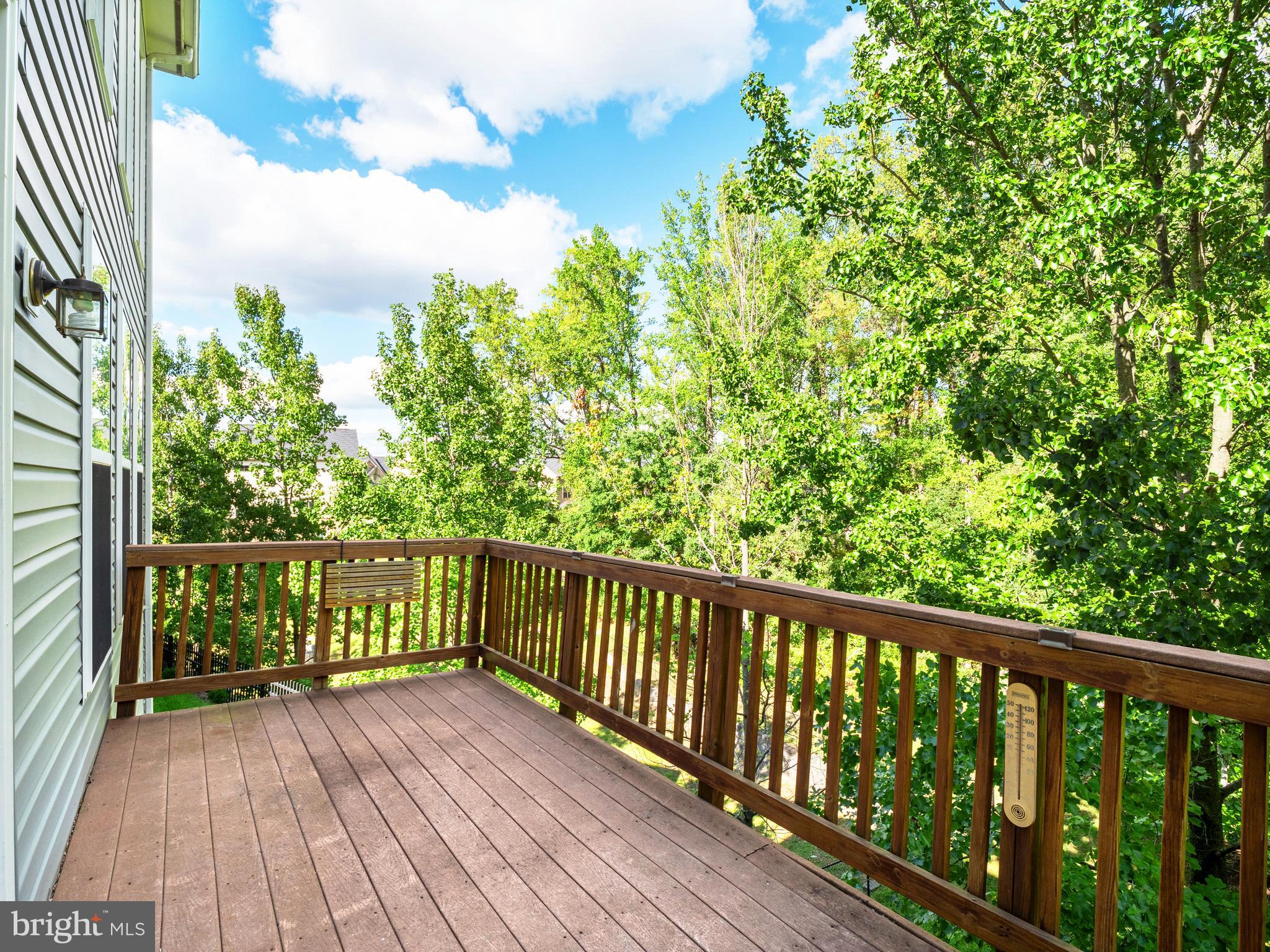 7236 Lyndam Hill Circle Lorton, VA 22079 - Photo 56 of 59 Private back deck