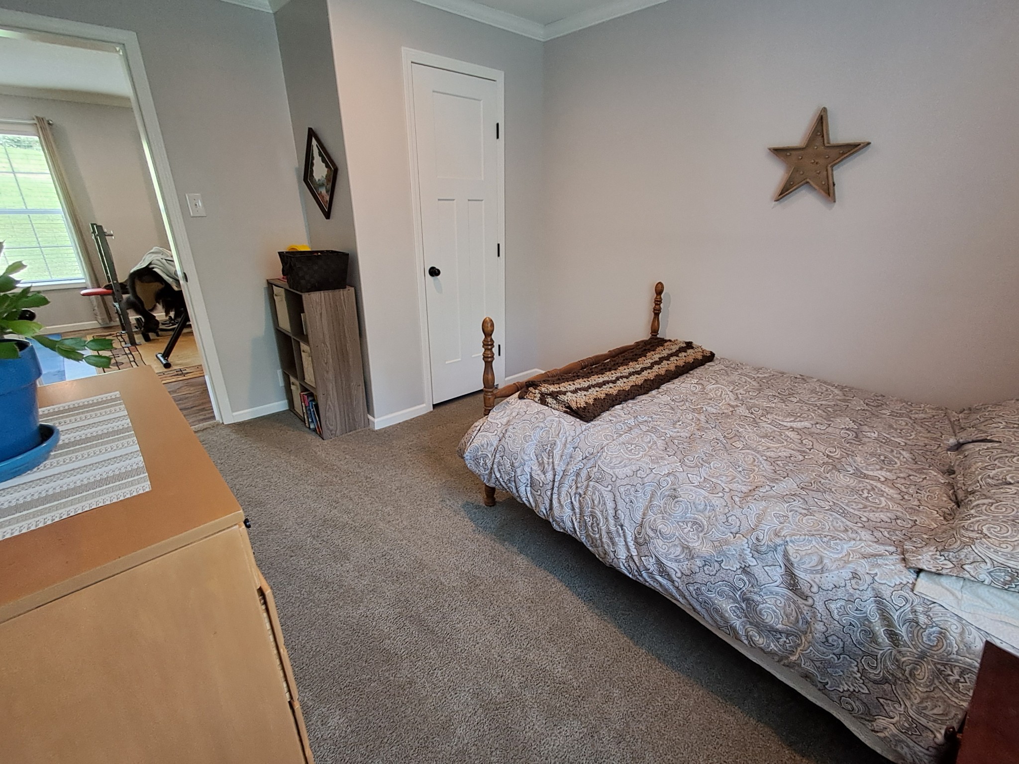 5525 Wiley Hollow Road Culleoka, TN 38451 - Photo 52 of 64 a bedroom with bed and walk in closet