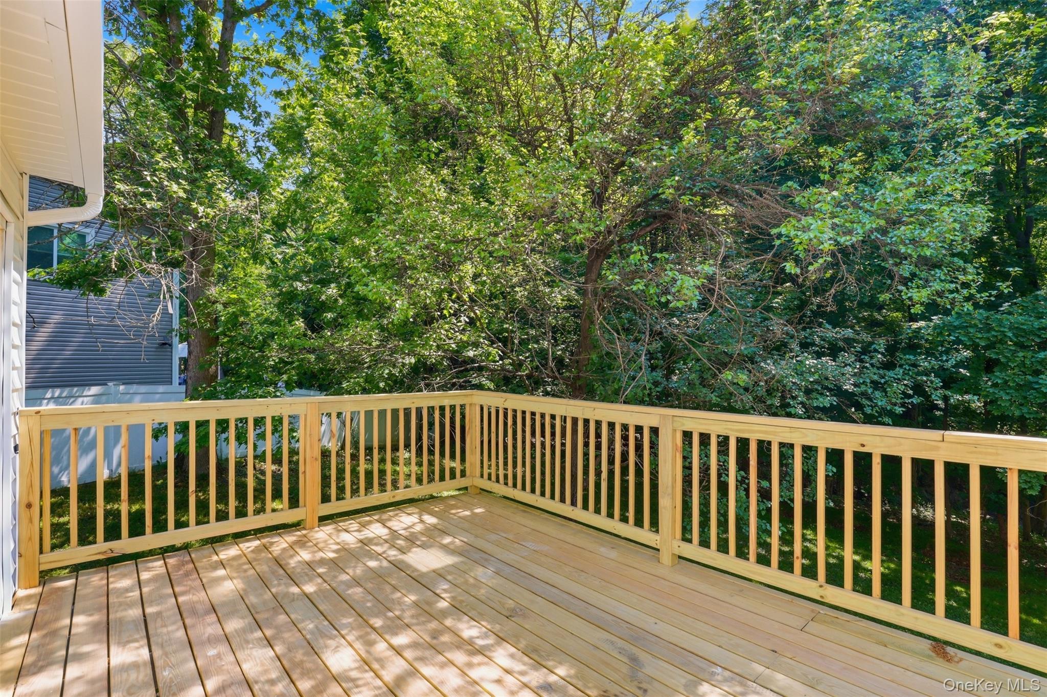 24 Fuller Road Ossining, NY 10562 - Photo 36 of 48 a view of a wooden roof deck