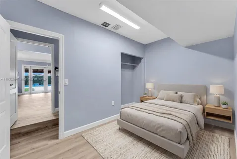 wooden floor in an empty room