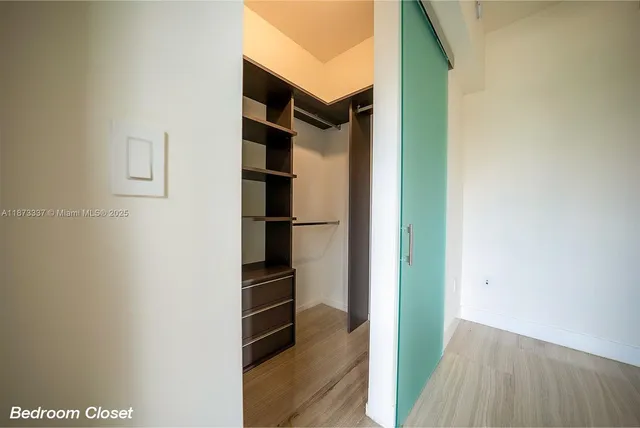 a view of storage and utility room