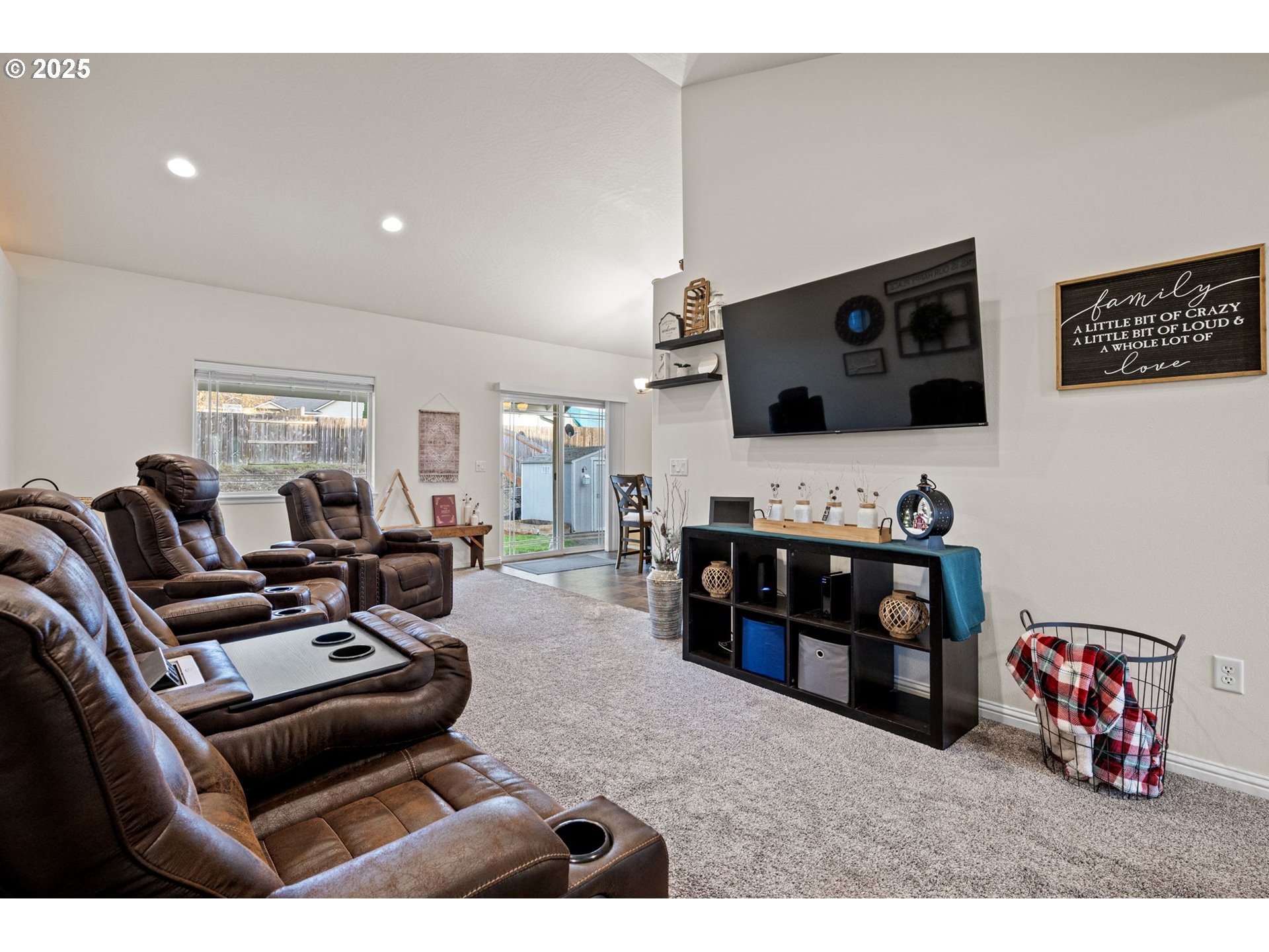 1904 South 6th Street Cottage Grove, OR 97424 - Photo 6 of 37 a living room with furniture and a flat screen tv