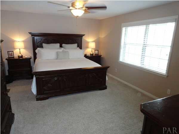 4055 Tronjo Road Pensacola, FL 32503 - Photo 14 of 20 Upstairs Master Bedroom