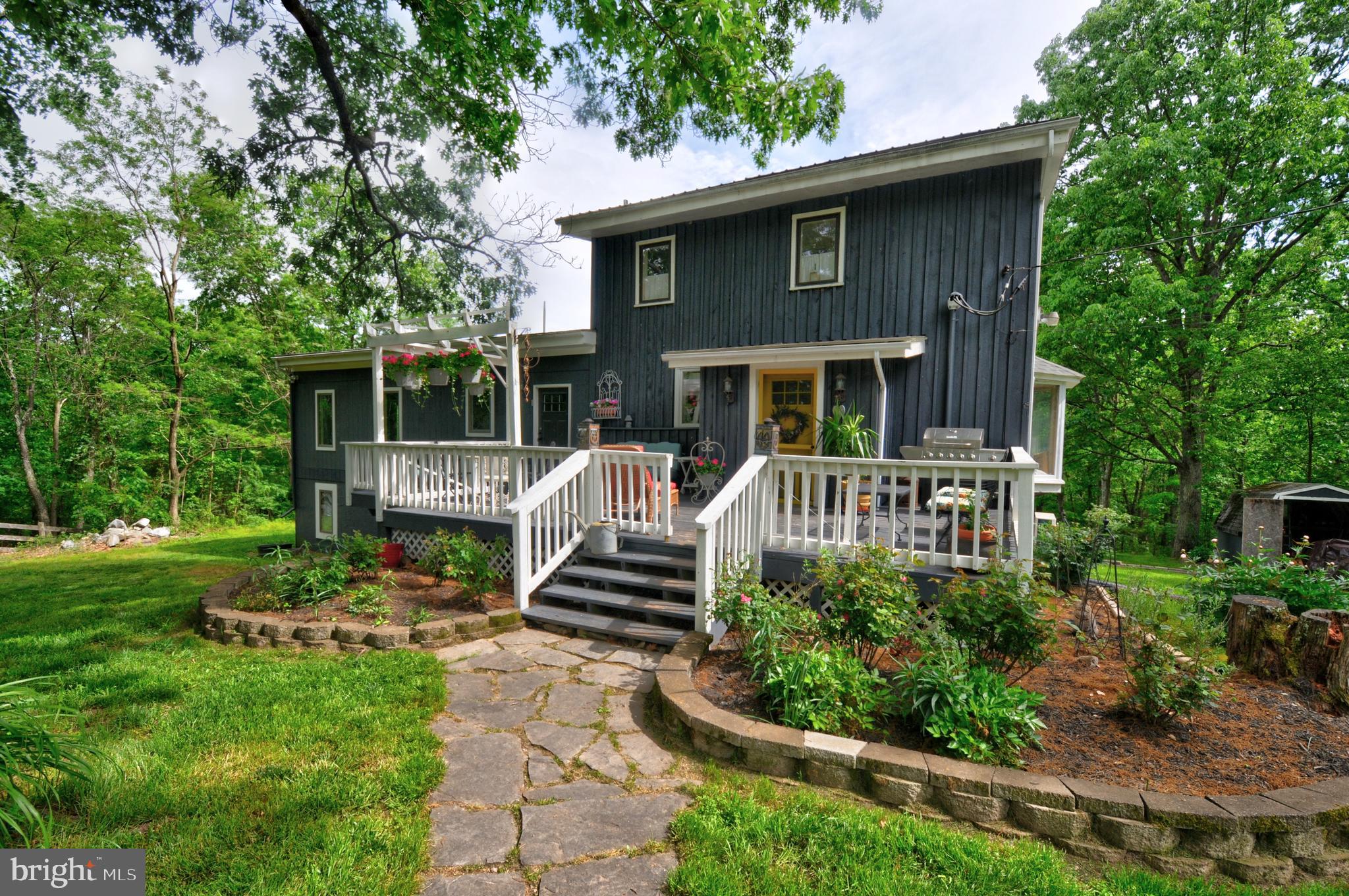 Front View with landscaping
