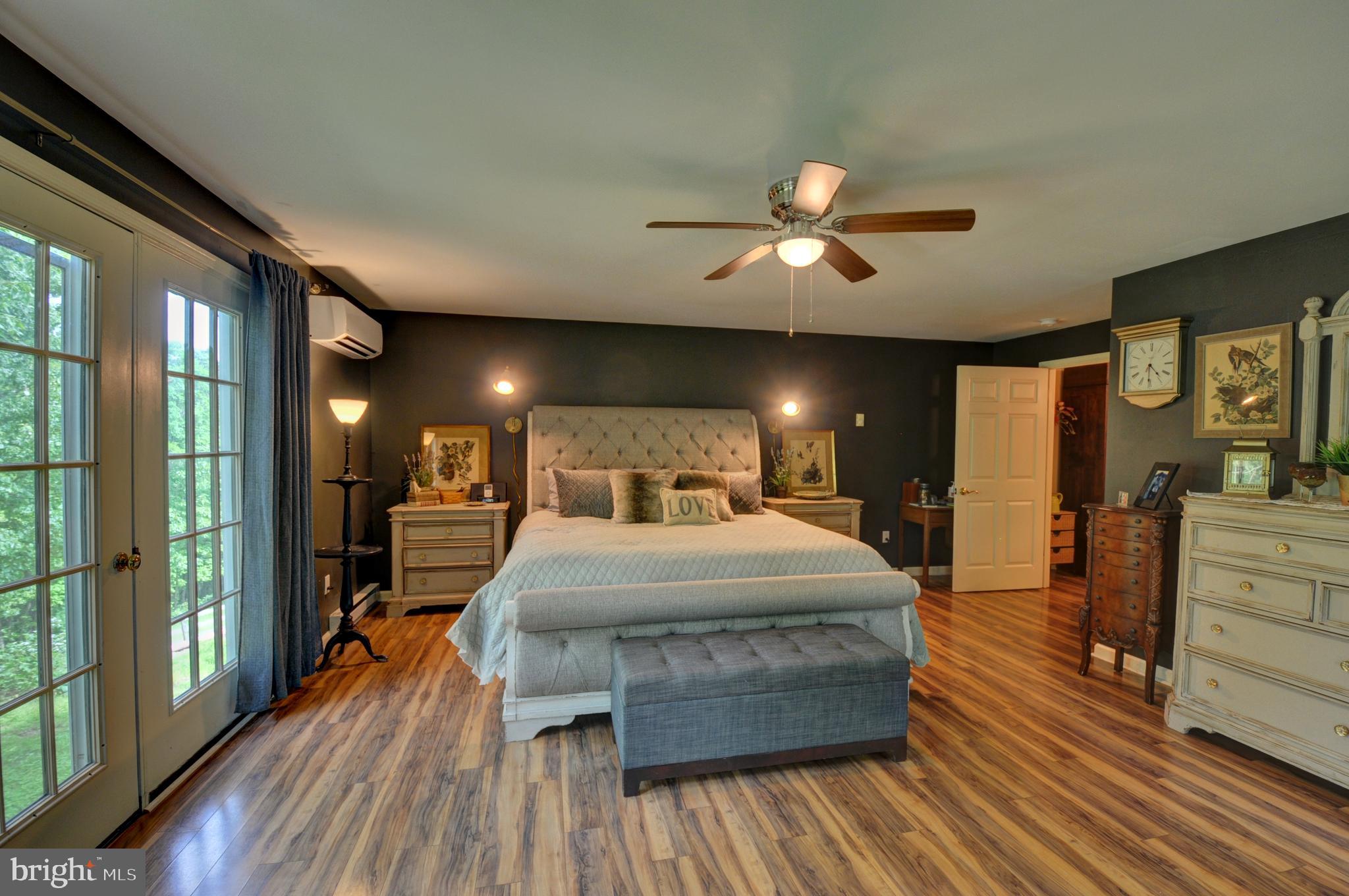 936 Reynolds Road Cross Junction, VA 22625 - Photo 37 of 76 Master Bedroom with French Doors