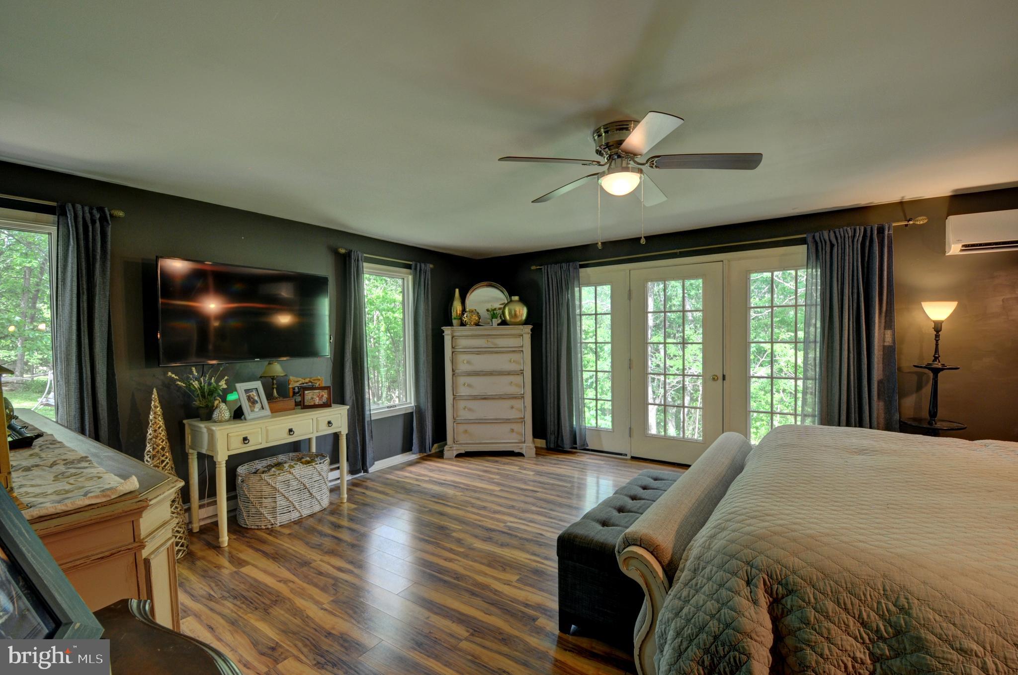 936 Reynolds Road Cross Junction, VA 22625 - Photo 39 of 76 Master Bedroom with French Doors