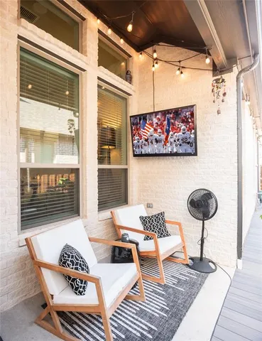 a outdoor space with patio the couch and chairs