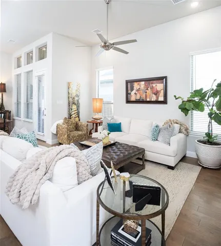 a bedroom with furniture and a couch