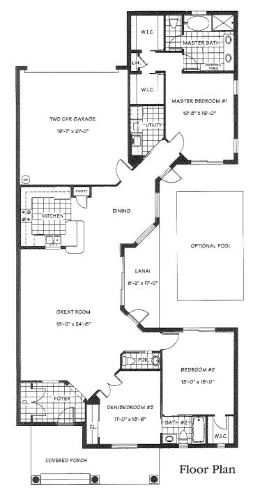 307 Sweet Bay Circle Jupiter, FL 33458 - Photo 21 of 21 307 Sweet Bay Floor Plan