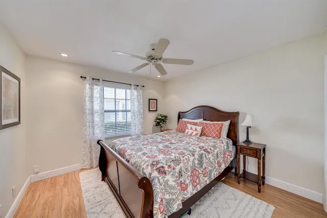 a bathroom with a double vanity sink and mirror