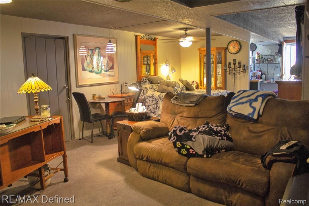 5853 Burdick Road Lapeer, MI 48446 - Photo 13 of 22 Downstairs Family Room / Efficiency