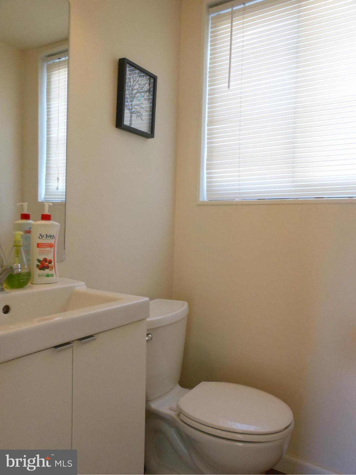 4306 Emden Street Silver Spring, MD 20906 - Photo 9 of 23 a bathroom with a sink a toilet and a window