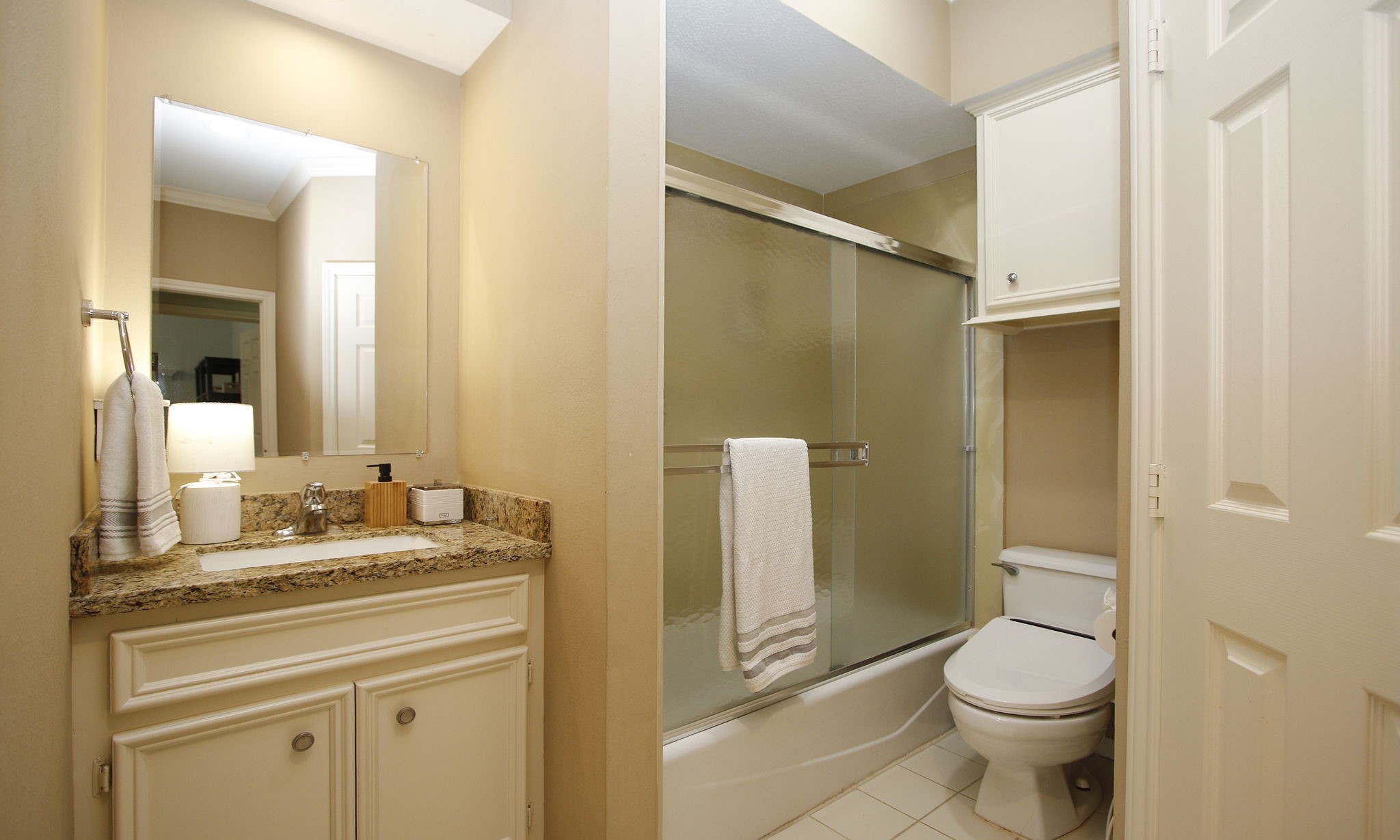 15923 Harwick Drive Spring, TX 77379 - Photo 38 of 50 This is the bathroom connected to the bedroom and to the hallway for access from the game room.