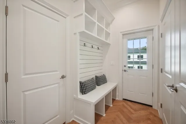 a room with storage and utility