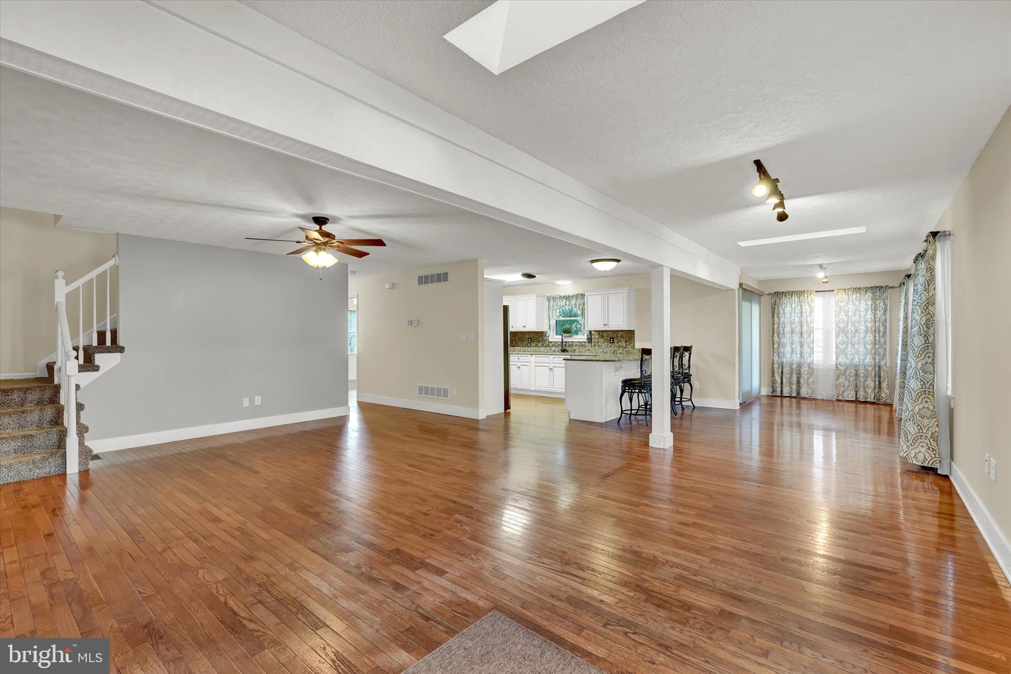 13300 Trout School Road Felton, PA 17322 - Photo 9 of 33 Open floor plan with skylights on main floor