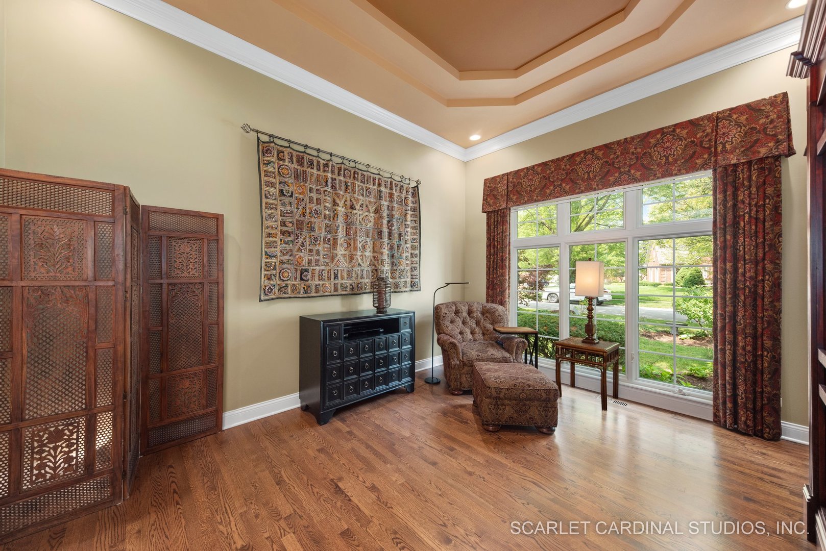1736 Robert Lane Naperville, IL 60564 - Photo 11 of 82 a living room with furniture and a floor to ceiling window