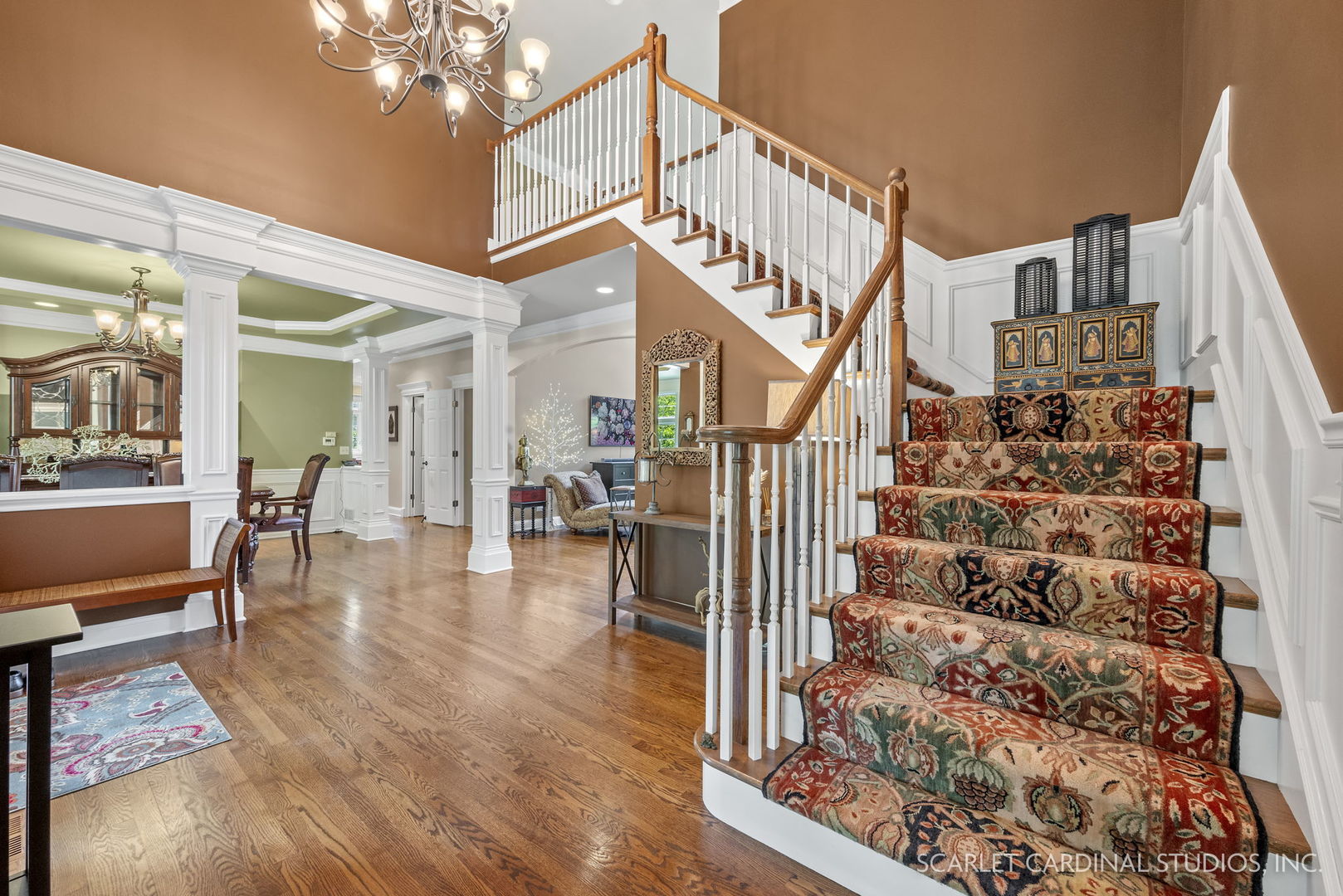 1736 Robert Lane Naperville, IL 60564 - Photo 39 of 82 a view of entryway livingroom and hall with wooden floor