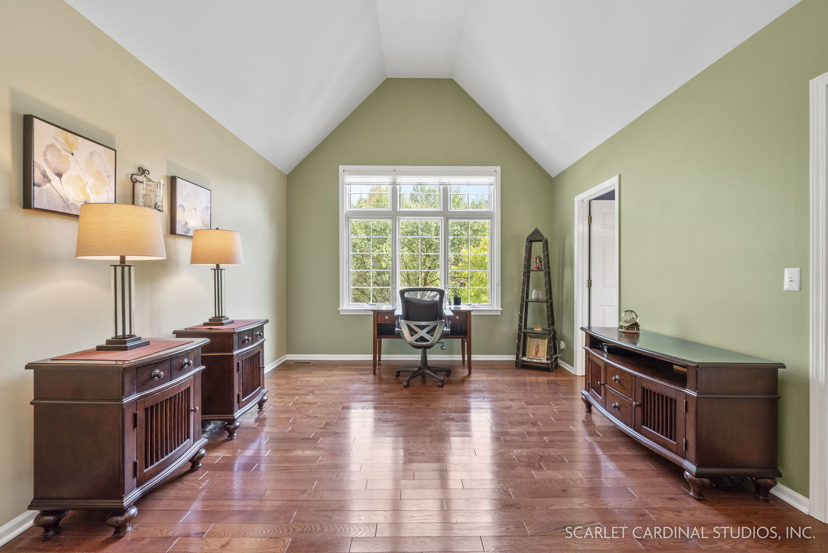 1736 Robert Lane Naperville, IL 60564 - Photo 41 of 82 a living room with furniture and a flat screen tv