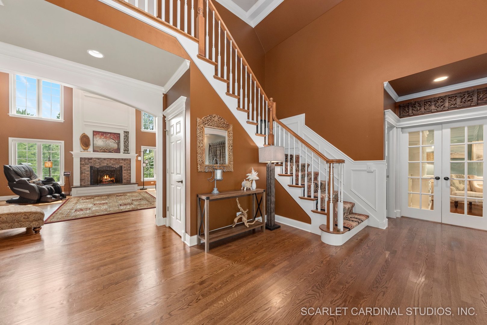 1736 Robert Lane Naperville, IL 60564 - Photo 5 of 82 a view of an entryway with wooden floor and windows