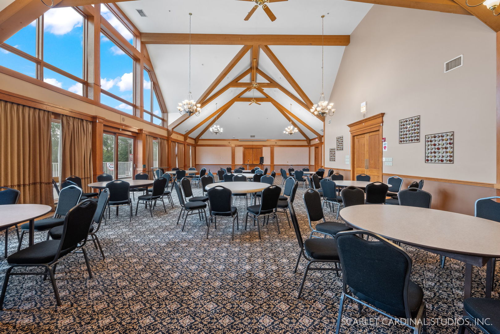 1736 Robert Lane Naperville, IL 60564 - Photo 75 of 82 a group of people sitting at tables in a room