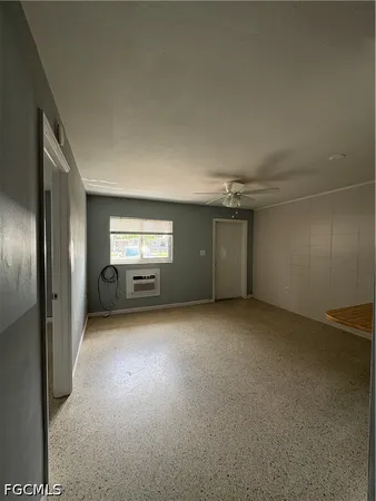 a view of empty room