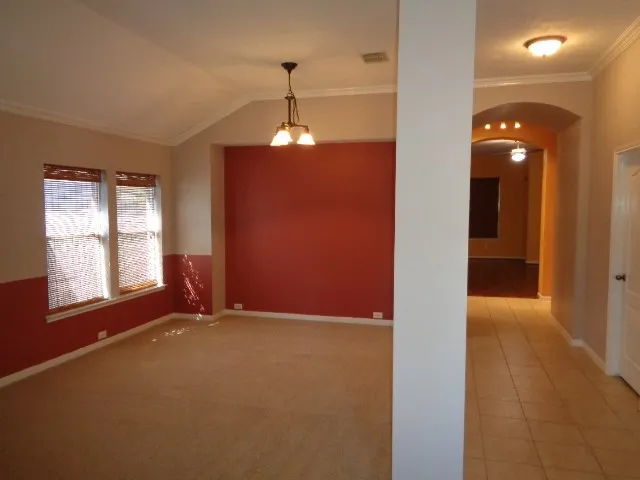 en view interior of the house