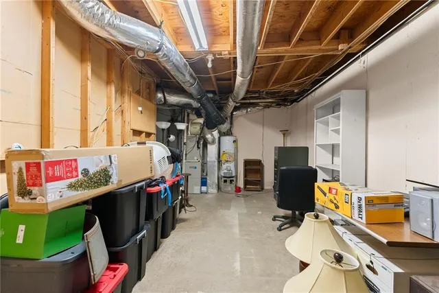 a view of a patio with table and chairs