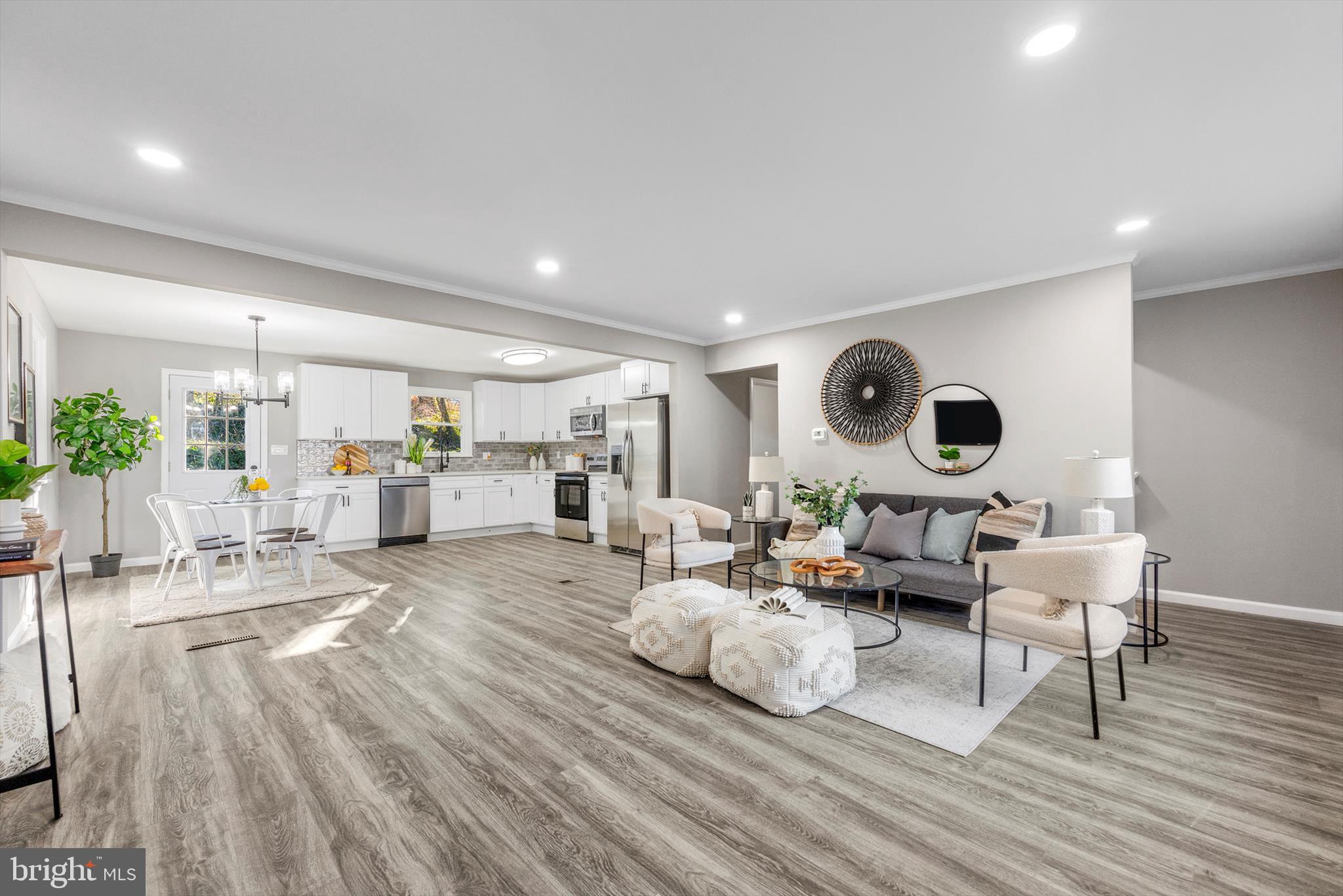 712 St Marys Road Pylesville, MD 21132 - Photo 7 of 43 a living room with furniture and a large window